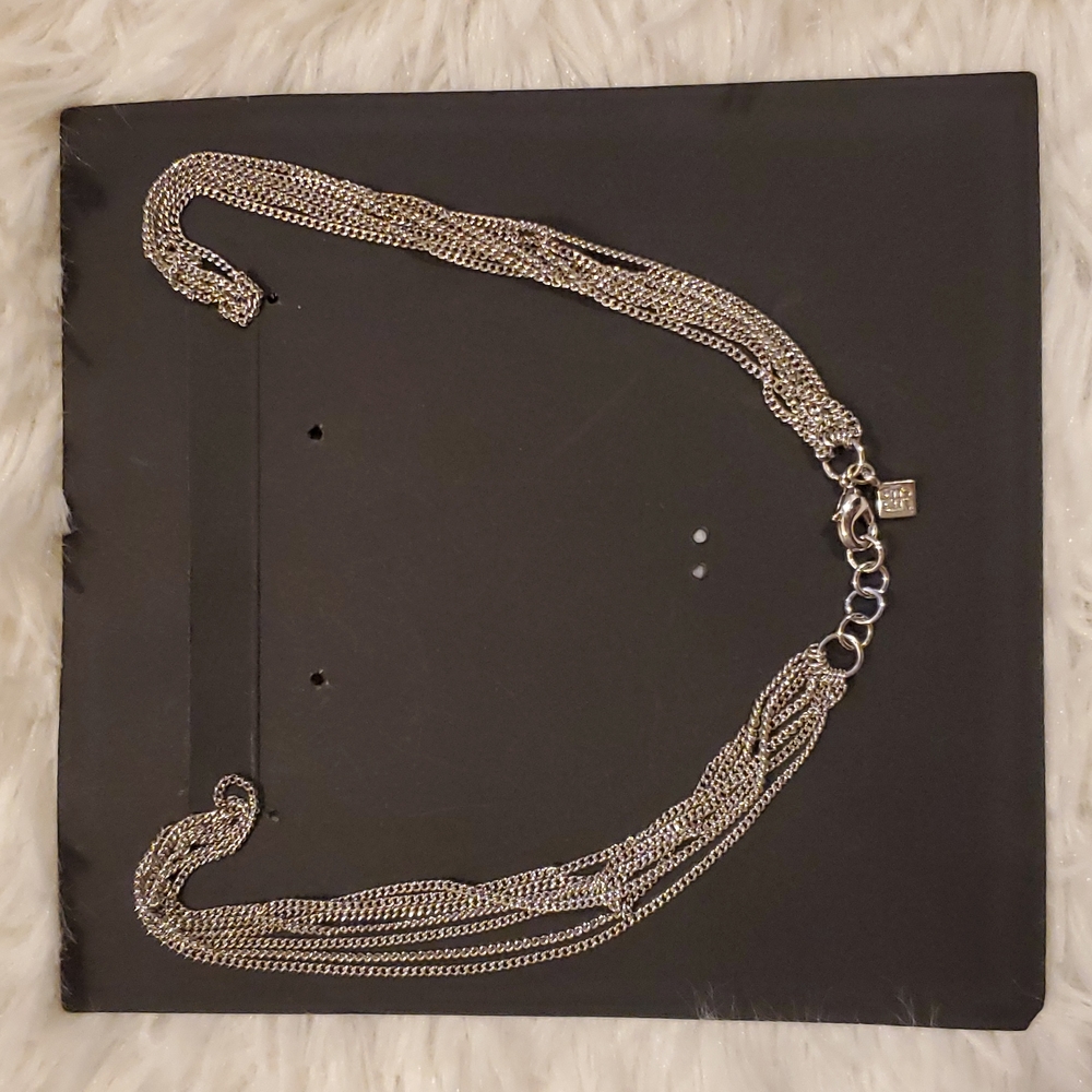 Banana Republic Silver Dangling Necklace - Picture 3 of 9